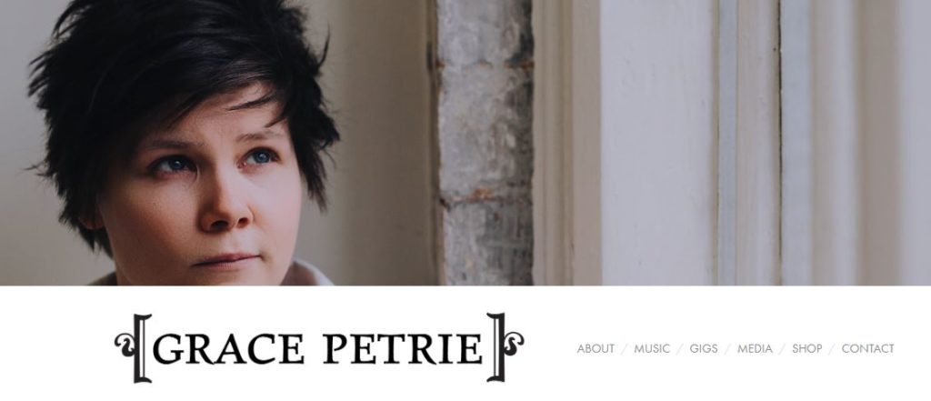 Grace Petrie Musician Website