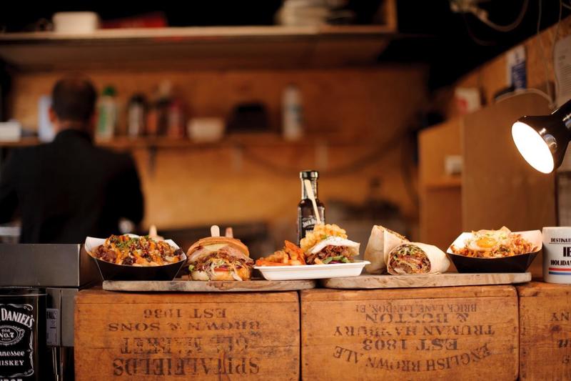 Various Food out on the Counter