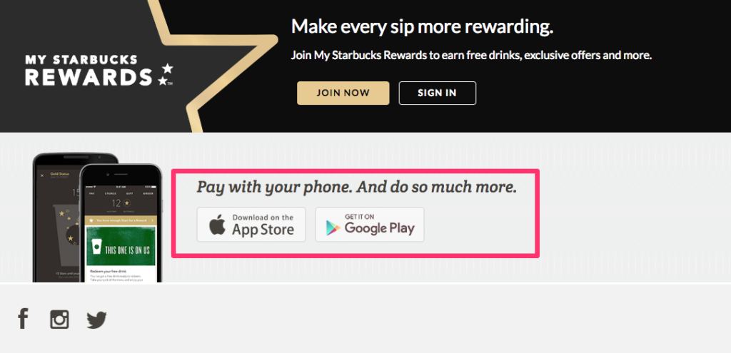 Starbucks App Promotion